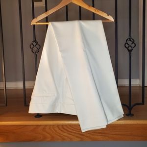 The Limited Winter White Drew Suit pants